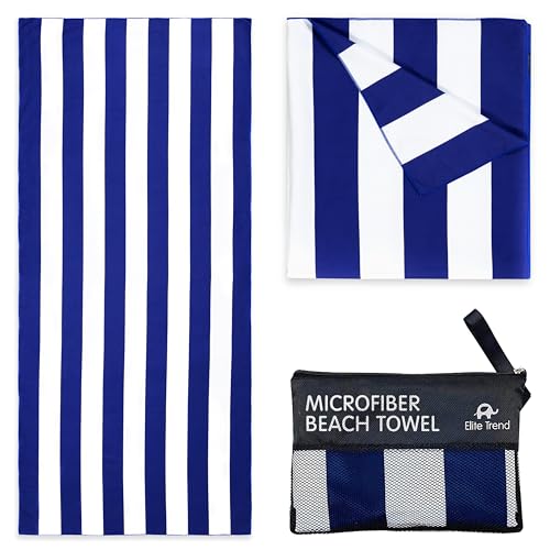 Microfiber Beach Towel for Adults with Bag