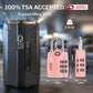 Open Alert TSA Approved Luggage Locks (2 Count)