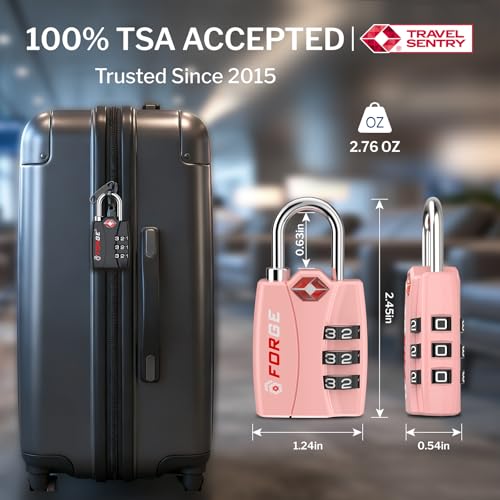 Open Alert TSA Approved Luggage Locks (2 Count)