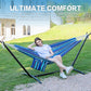 Double Hammock with Stand for Outside