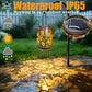 Solar Lanterns Outdoor Waterproof Sunflower Dragonfly
