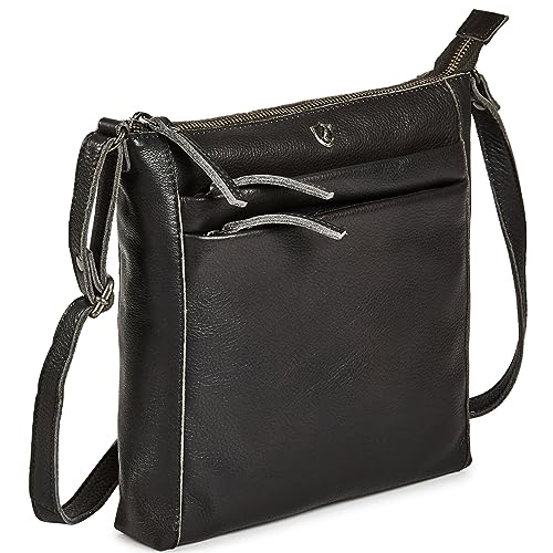 Leather Crossbody Bags for Women Small Genuine Nappa Purse Multi