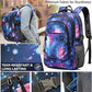 Extra Large Backpack Bookbag for College Travel Laptop Business Hiking Backpack Fit Laptop Up to 17 Inch Sturdy Multi Compartment Gifts for Men Women Night Light Reflective