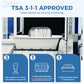 TSA Approved Toiletry Bag Clear Quart Size Travel Bags Makeup Bag