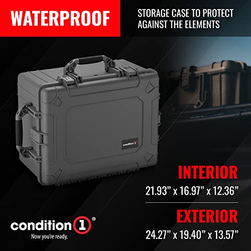 25" Heavy Duty Waterproof Hard Case