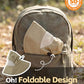 UPF50+ Mens Sun Hat Wide Brim Fishing Hat Airy Mesh UV Protection Portable Beach Bucket Hat for Men Women Light Vert Khaki