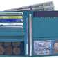 Deluxe Personalized Monogrammed Teal RFID Leather Passport Wallet