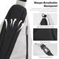 Sling Bag Men Backpack Unisex One Shoulder Bag Hiking Travel Backpack Crossbody with USB Port for Men Women Versatile Casual Daypack