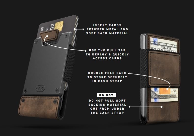 Slim Minimalist Wallets for Men (25 Count)