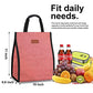 Lunch Bags for Women Insulated Reusable Lunch Tote with Internal Pocket