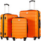 Luggage Set Lightweight Durable Hardshell (3 Count)