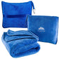 Premium Soft Travel Blanket Pillow Plush Airplane