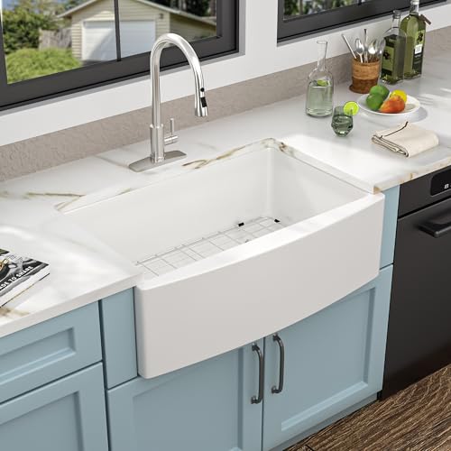 33 White Farm Sink