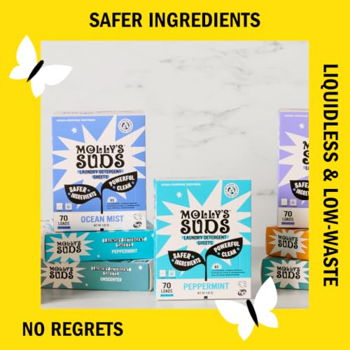 Molly’s Suds Laundry Detergent Sheets (70 Count)