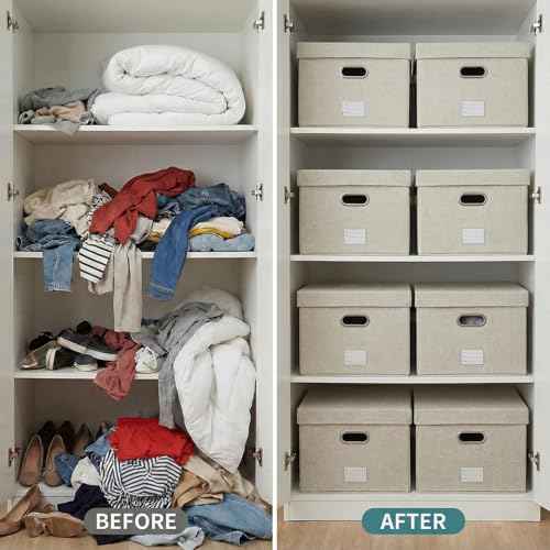 Storage Bins with Lids [3 (3 Count)