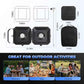 Adjustable 2 Burner Portable Stove with 16000 BTU