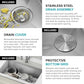 Stainless Steel 28 in Undermount Kitchen Sink KWU110
