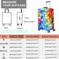 Thicker Travel Luggage Covers with Luggage Tag For Suitcase Tsa Approved