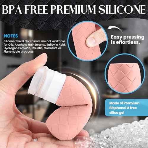 Travel Bottles for Toiletries (4 Count)