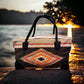 Southwestern Large Weekender Travel Bag Western Duffle Bag Boho Travel Bag