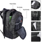 Grey 17.3 Inch Laptop Backpack