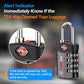 TSA Approved Luggage Locks for Air Travel (6 Count)