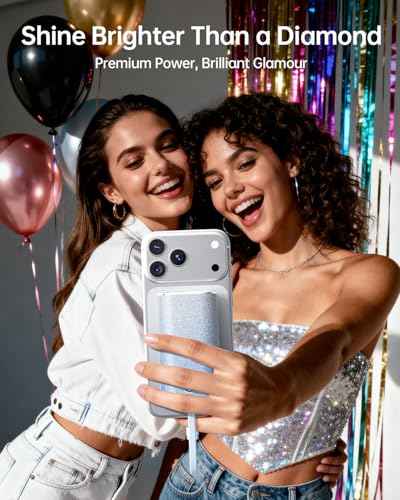 Sparkly 10000mAh Portable Charger