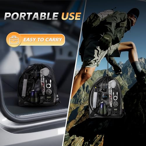 Portable Shower for Camping with Immersion Water Heater