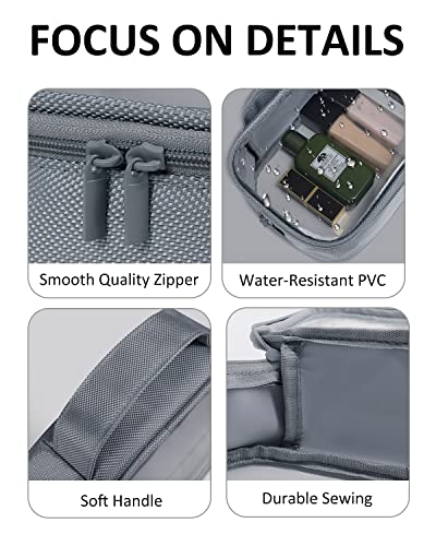 TSA Approved Toiletry Bag Clear Quart Size Travel Bags Makeup Bag