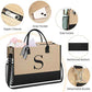 Initial Tote Bag