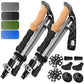 Premium Foldable Hiking Poles by USA Brand