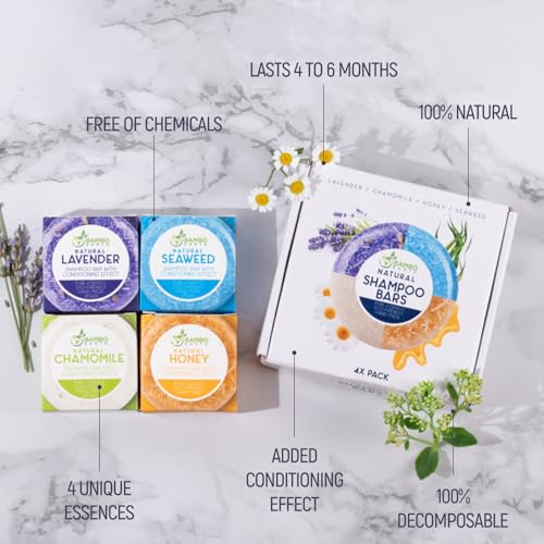 Shampoo Bars with Conditioning Effect (8.4 Ounce)