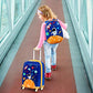 Kids Luggage 12" Toddler Backpack & 18" Travel Suitcase with Wheels (2 Count)