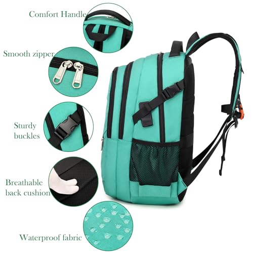 17.3 inch Large Laptop Backpack Durable Waterproof Travel College Backpack Bookbag for Men & Women Business Backpack with USB Charging Port