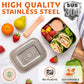Stainless Steel Bento Box + Condiment Container