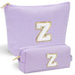 Purple Makeup Bag for Women