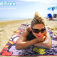 Microfiber Beach Towel with Bag Oversized 71x32 Sand Free 2 Pack (2 Count)