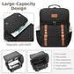 Vintage Backpack Travel Laptop Backpack with usb Charging Port for Women & Men College Backpack Fits 15.6 Inch Laptop Black Brown