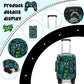 Kids Suitcase Set for Boys Hardside Luggage with Spinner Wheels 2 Piece 16inch Toddler Suitcase for Boys Travel Carry on Luggage Airline Approved (2 Count)