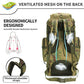 70L Camping Hiking Military Tactical Backpack Outdoor Water