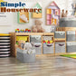 15.7" x 12" Wide & Low Fabric Storage Bin (3 Count)