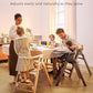 DinerPal Wooden High Chair for Babies & Toddlers