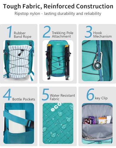 Small Hiking Backpack for Men Women