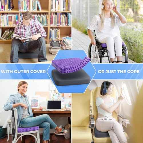 Gel Seat Cushion for Long Sitting