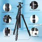 71" Camera Lightweight Foldable Aluminum Tripod & Monopod with 360° Ball Head Payload 33lbs