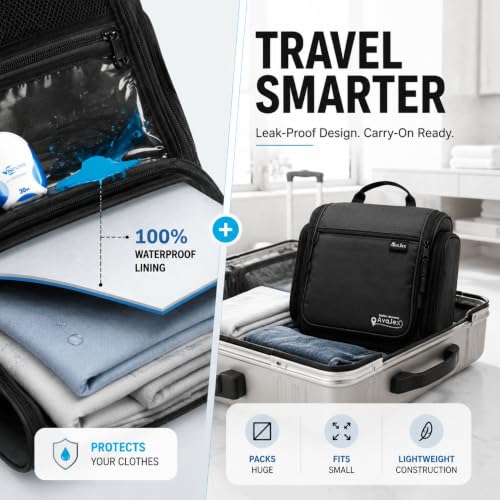 Travel Toiletry Bag for Men