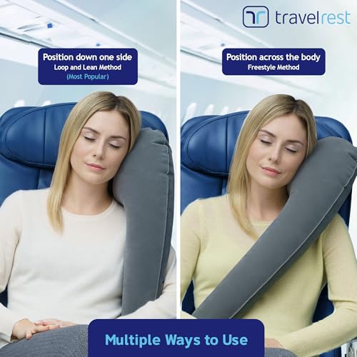 Ultimate Inflatable Travel Pillow for Neck & Body