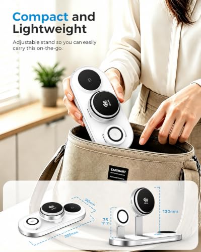25W 3 in 1 Wireless Charging Station for Magsafe Charger for Apple Device
