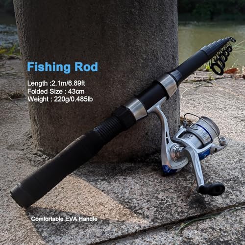 Fishing Rod Reel Combo (7 Count)