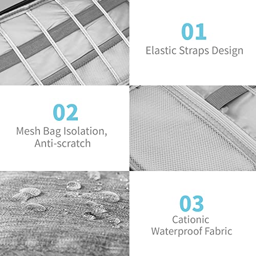 Electronics Organizer Travel Case (2 Count)